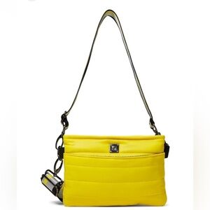 NWT Woman's Handbags THINK ROYLN Bum Bag Crossbody Neon Yellow